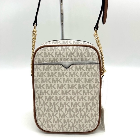 Michael Kors Medium NS Chain Xbody Bag Vanilla - Picture 5 of 10